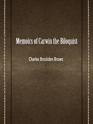 wieland and memoirs of carwin the biloquist